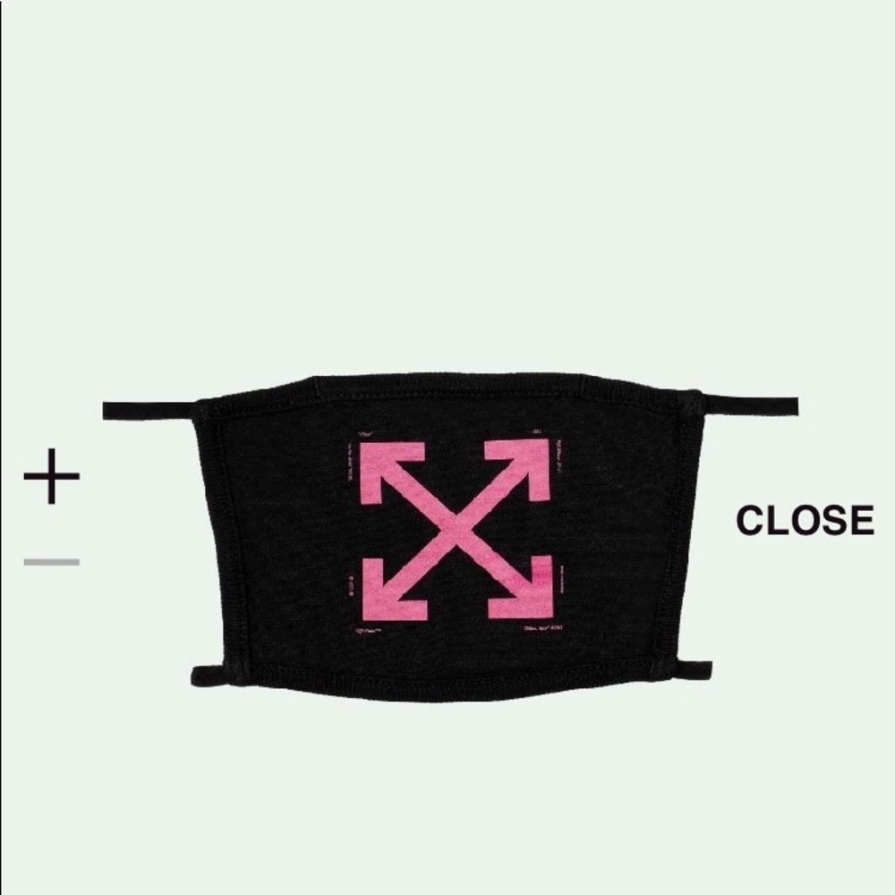 OFF-WHITE Arrows Over The Head Face Mask